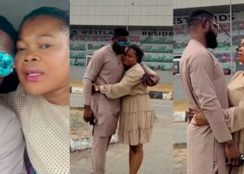 “Already missing my baby”- Ruby Ojiakor gets emotional as her husband returns to work weeks after their wedding