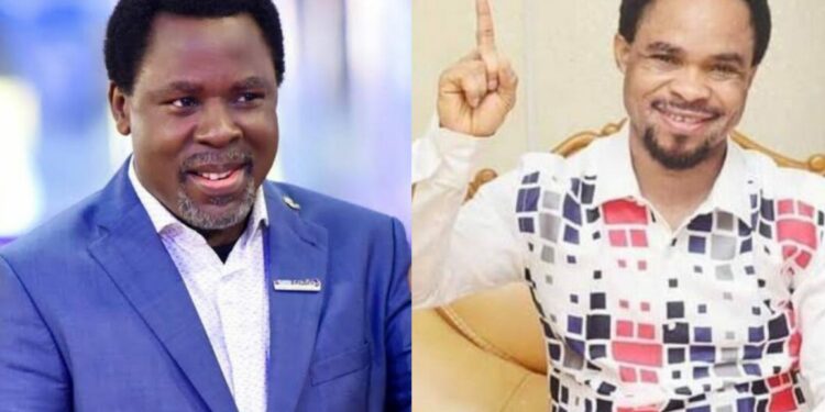 “We are not many, we are just two”- Controversial cleric Odumeje claims he’s the strongest spiritual man in the world after TB Joshua