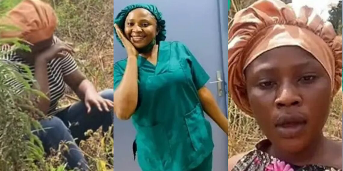 Lady shares heartbreaking story of how she became farmer from being a successful nurse, regrets getting married