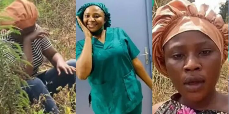 Lady shares heartbreaking story of how she became farmer from being a successful nurse, regrets getting married