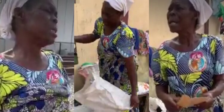 “My children are wicked”- Homeless old mother reveals how her children abandoned her for not sending them to school