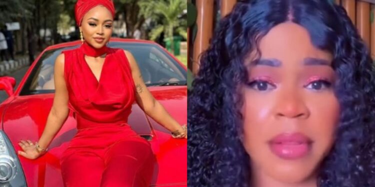 “This Regina don forget say she still be small pikin”- Lady slams Regina Daniels over crying in Ferrari shade (Video)