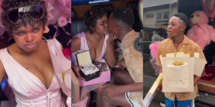 “I will never forget this day; I love you till infinity thank you”- Jadrolita overwhelmed with emotion as Peller surprises her with luxurious gifts on her 23rd Birthday