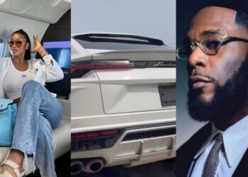 “As dem no buy ham, I buy ham”-   Sophia Egbueje takes delivery of white Lamborghini, throws shade at Burna Boy