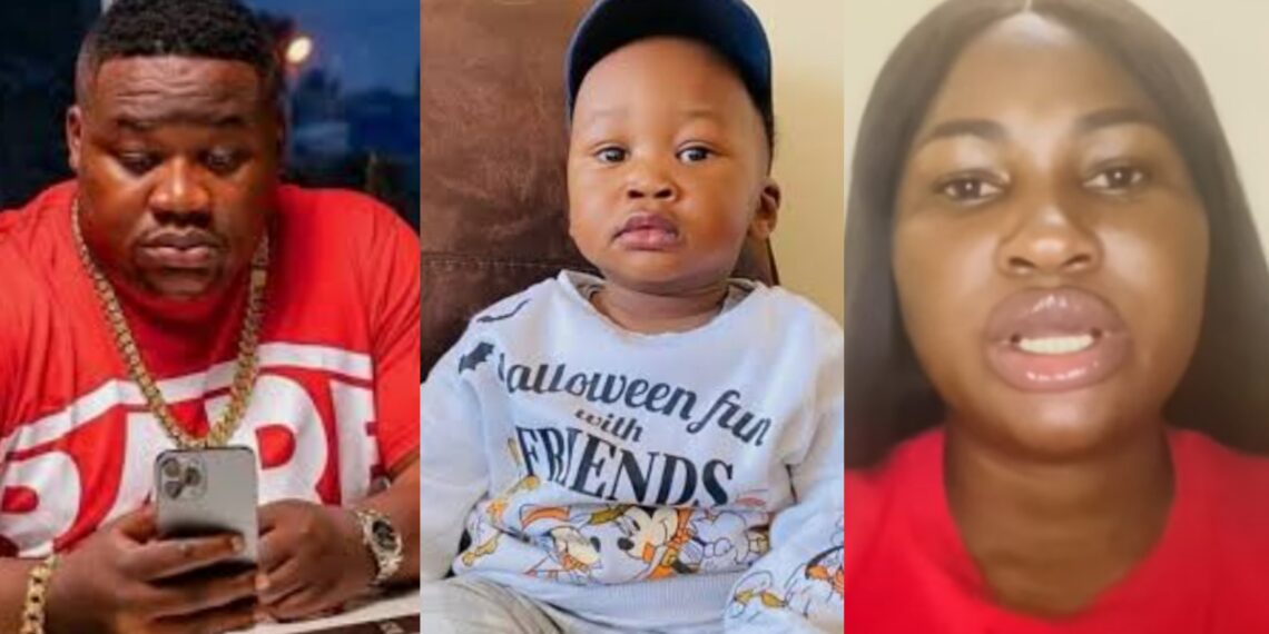 “Stop running from DNA, this boy is just eating like you”- Cubana Chief Priest’s alleged Baby mama calls him out again