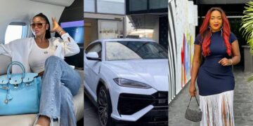 “Sophia bought a Lamborghini to increase the money she charges”-  Blessing CEO calls out Sophia Egbueje over Lamborghini purchase