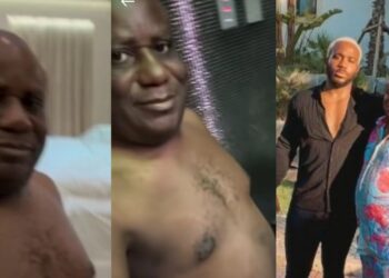 “Na this body fit buy you lambo, just rub that belle”- Nigerians react as Kiddwaya’s dad, Terry Waya shows off his hot body, flaunts luxurious lifestyle