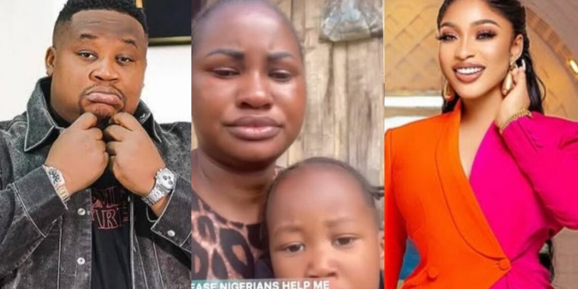 “You are upset because, out of pity, I gave your baby mama some money” -Tonto Dikeh claps back at Cubana Chief Priest over DNA test saga