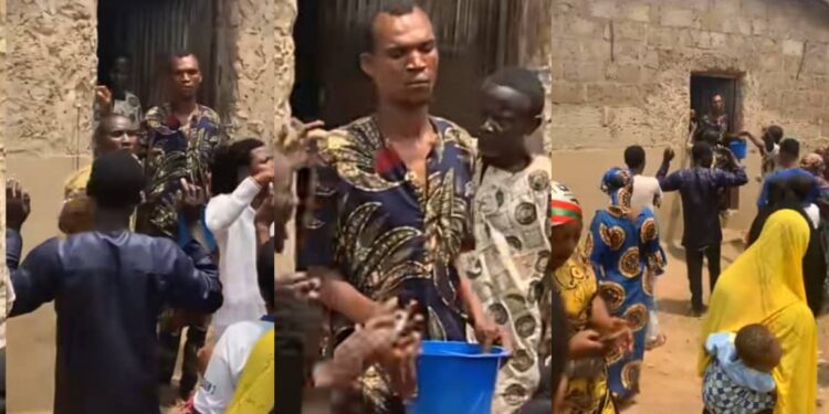 Community takes action against man accused of stealing another man’s manhood