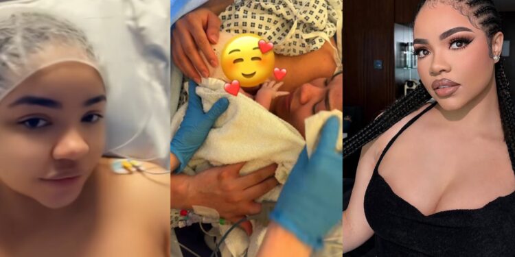 “I received the most precious gift, the purest form of love”- BBNaija’s Nengi welcomes her first child