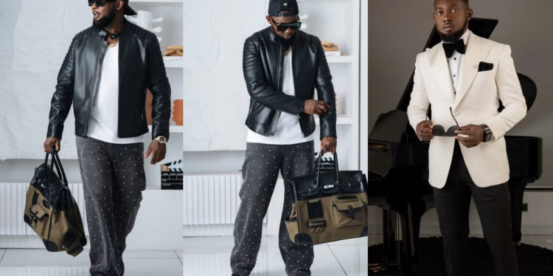 “Nigerian celebrities and their fake life”- Italian luxury shopping brand calls out AY Comedian for wearing fake Hermes bag