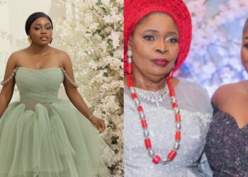“She was sad and emotional but she told me not to worry”- Bisola Aiyeola opens up about how her mother supported her during her pregnancy journey