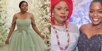 “She was sad and emotional but she told me not to worry”- Bisola Aiyeola opens up about how her mother supported her during her pregnancy journey
