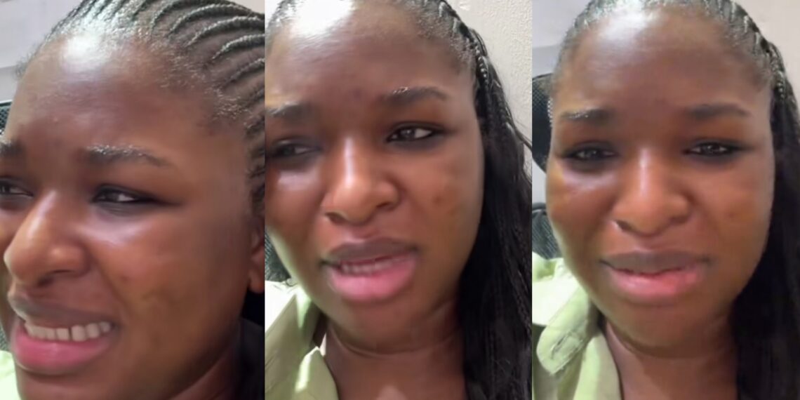 “I hate it here, I’m tired of owning a business”- Nigerian lady breaks down in tears as employee quits without notice, Shares emotional video about the challenges of running a Business