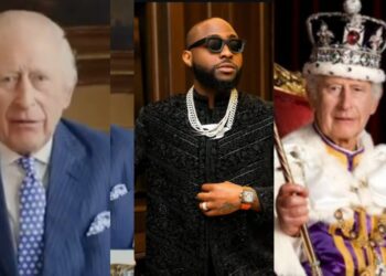 King of England, King Charles III reveals his love for Davido’s music, says he’s made him love Pidgin English