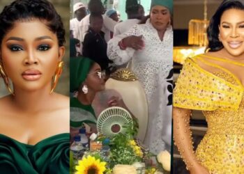“No genuine relationship in that their industry”- Mixed reactions as Faithia Williams and Mercy Aigbe snub each other at event( Video)