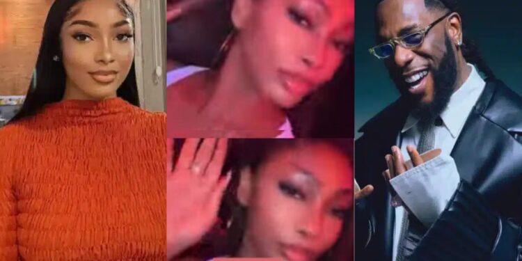 “Good music no need permission to enter body”- Sophia Egbueje spotted vibing to Burna Boy’s new track ‘Update’ amidst their past drama