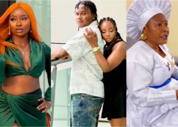 “I’ve knelt for you many times because of my son’s misdeed”- OluwaDolarz’s Mom begs fiancée Ife Luv to forgive Son’s infidelity hours after she called off engagement