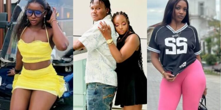 “The bathroom she’s claiming she ‘caught me in’ was hIS YOUNGER SISTER’S BATHROOM”- Actress Lola claps back at Oluwadolarz’s fiancée Ife luv over infidelity allegations