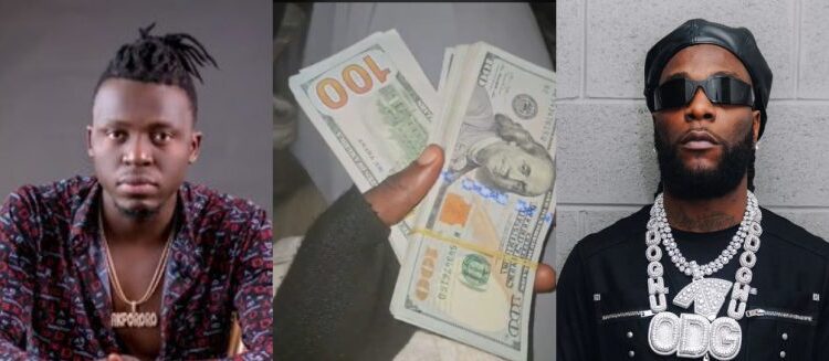 Burna Boy Gifts Akpororo $15,000, Leaves Comedian Overwhelmed