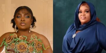 Emotional Moment as Funke Akindele Supports Allwell Ademola’s Final Film