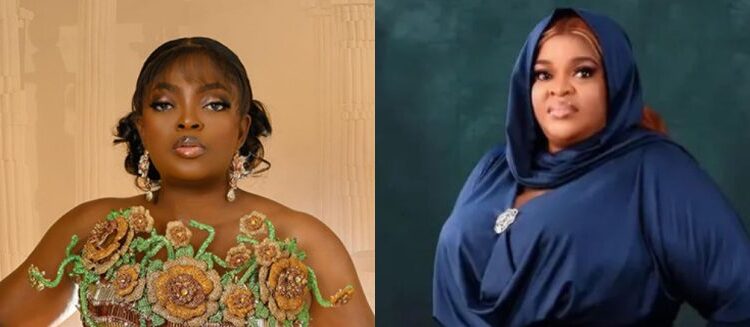 Emotional Moment as Funke Akindele Supports Allwell Ademola’s Final Film