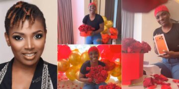 Fans React as Annie Macaulay Shares Romantic Valentine’s Day Moment with Mystery Man