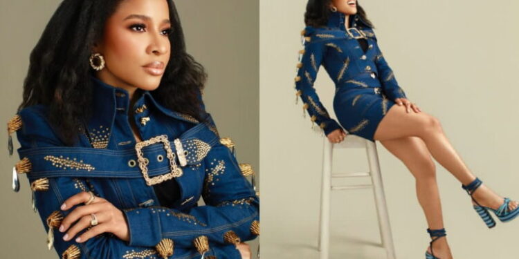 Adesua Etomi Turns 40, Drops Breathtaking Birthday Photos With Heartfelt Caption