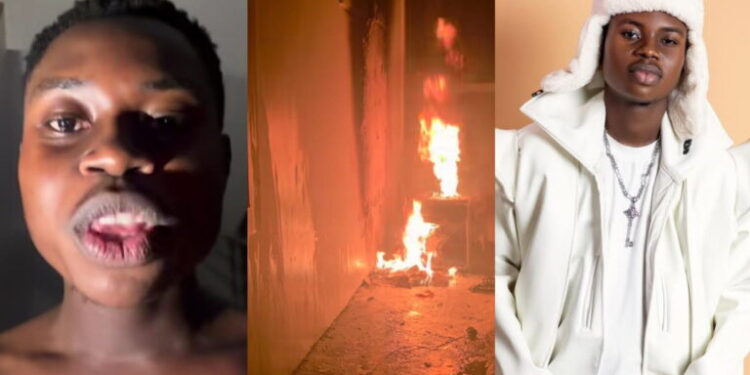 We Almost Lost Everything – Peller Reacts to Shocking Fire Outbreak at His New House