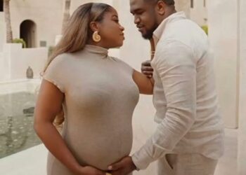 Fashion Designer Veekee James Reveals Pregnancy, Shares Baby Bump Moment With Husband