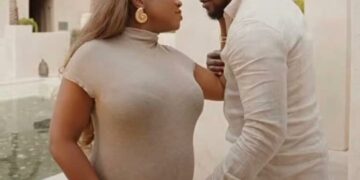 Fashion Designer Veekee James Reveals Pregnancy, Shares Baby Bump Moment With Husband